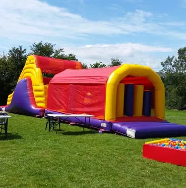 Large Obstacle Course Bouncy Castle Cork