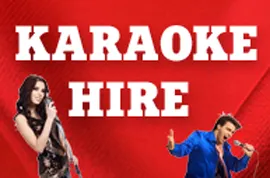 Karaoke machine hire in Kinsale with disco lighting